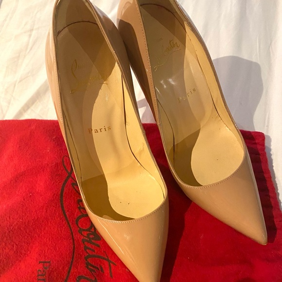 CHRISTIAN LOUBOUTIN
Nude Pigalle Follies 120mm Heels, Size 38, Made in Italy - Picture 5 of 5